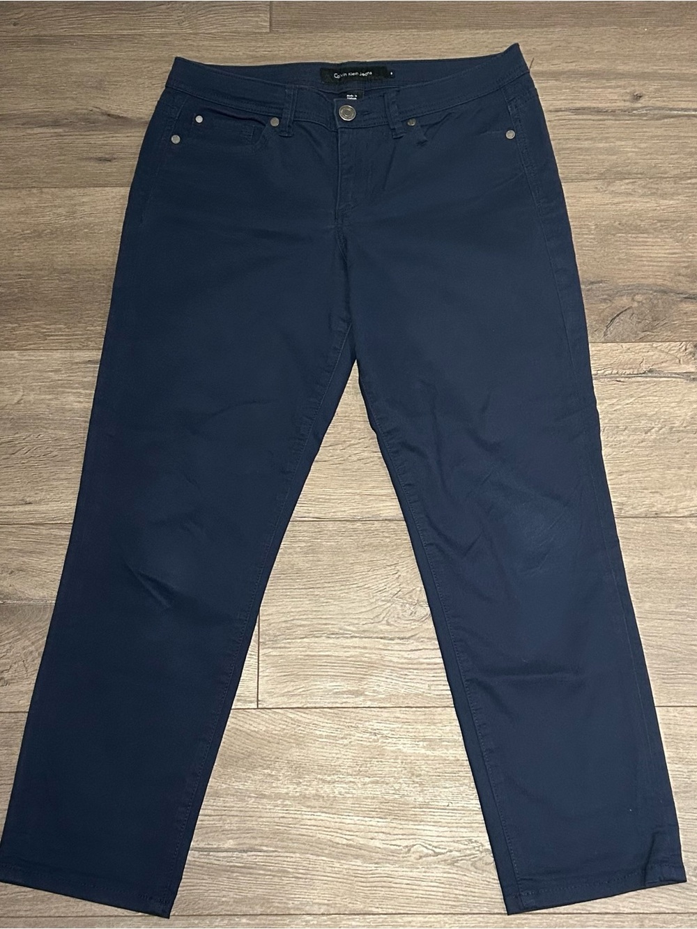 Calvin Klein Jeans Straight Leg in Navy